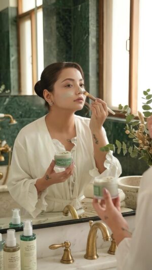 Aisha Mahdi Instagram - // POV: You finally found the 5-step @axisy_official routine for that actual Glass Skin glow.✨

Consistency > Intensity. 

Here is my exact AM to PM lineup using my AXIS-Y faves:

☀️ AM: The "Wake Up & Glow"

• Sunday Morning Refreshing Cleansing Foam: Starts the day with a balanced pH and zero tightness.

• Dark Spot Correcting Glow Serum: The 5% Niacinamide magic. This is why my skin looks filtered in real life. 

• Vegan Collagen Eye Serum: Cools, de-puffs, and wakes up my tired eyes instantly.

🌙 PM: The "Skin Reset"

• Cleansing Foam: Double cleanse energy to melt the day away. 

• Mugwort Pore Clarifying Wash Off Pack: (2-3x a week) My "vacuum in a jar." It clears pores while the 61% Mugwort calms any redness. 

• Dark Spot Correcting Glow Serum: Round two to target hyperpigmentation while I sleep.

• Vegan Collagen Eye Serum: Overnight nourishment for that bounce.

• Intensive Brightening Cream: The ultimate seal. It locks everything in so I wake up looking radiant, not greasy. 

Clean, Vegan, and Climate-Inspired. 🌿 
Which one are you grabbing first? 

#AD #AxisY #KBeautyRoutine #GlassSkin #SkincareSteps