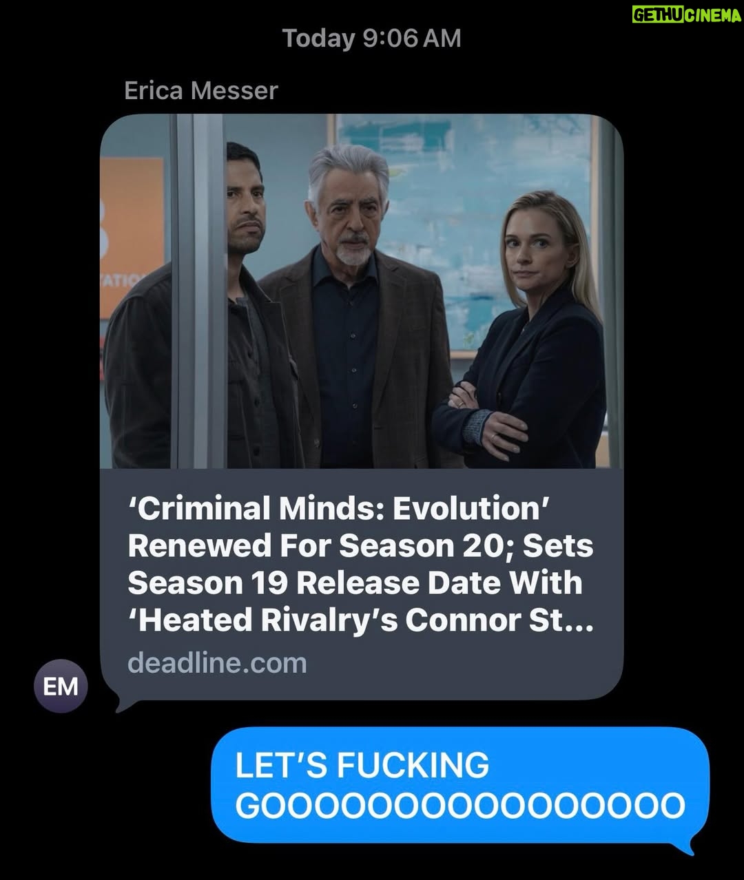Aisha Tyler - 19.1K Likes - Season 19.
Season 20.

Wheels.
Fucking.
Up.

@criminalminds #evolution 🕵🏾‍♀️