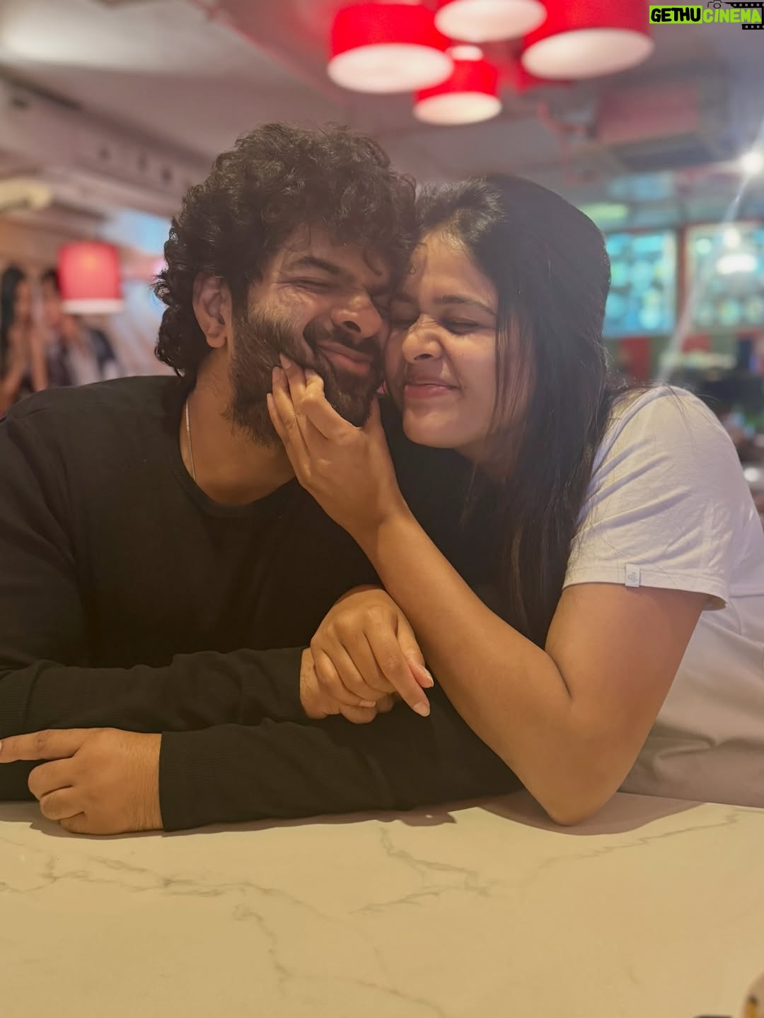 Akshaya Deodhar - 323.8K Likes - Happy 3rd anniversary My Man❤️

You are my calm in every storm.
My safe place when the world feels heavy.
Your arms feel like home every single time. 
💕💕💕

My heart chose him, and it chooses him every day.
Loving him feels so easy, so right.🥹
 
Thank you for loving me more than I expected, More than i deserved, thank you for coming into my life..❤️

I love you the most 😘