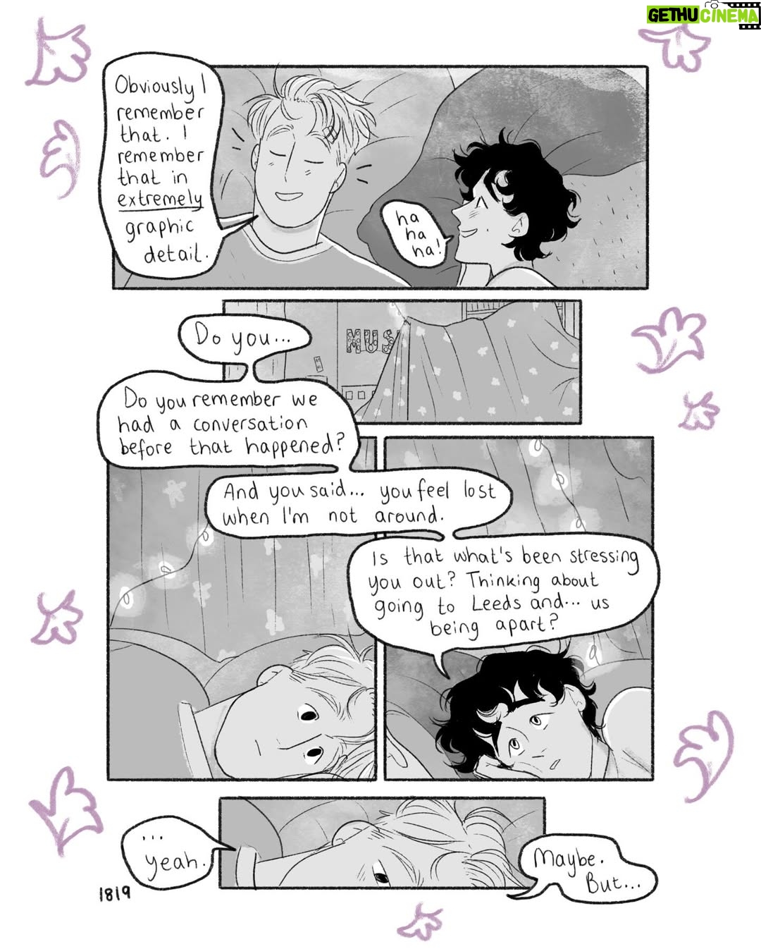 Alice Oseman - 467.7K Likes - Introducing the cover of HEARTSTOPPER VOLUME 6, the final volume of Heartstopper 🍂💚

Drawing and designing this cover while knowing it’s the last one was toughhhhhh. There were many different avenues I explored, but a kiss always felt like the right choice. Now the set is complete. A COMPLETE SERIES! A SIX BOOK SERIES!

🍂 Everyone in school knows Nick and Charlie. Everyone knows they’re going to be together forever. But Charlie’s busy with his bid to become head boy. And while Nick is preparing to leave for uni, he’s starting to wonder who he’ll be... without Charlie. 🍂

It’s out from July 2nd!! Pre-orders are open now!!
