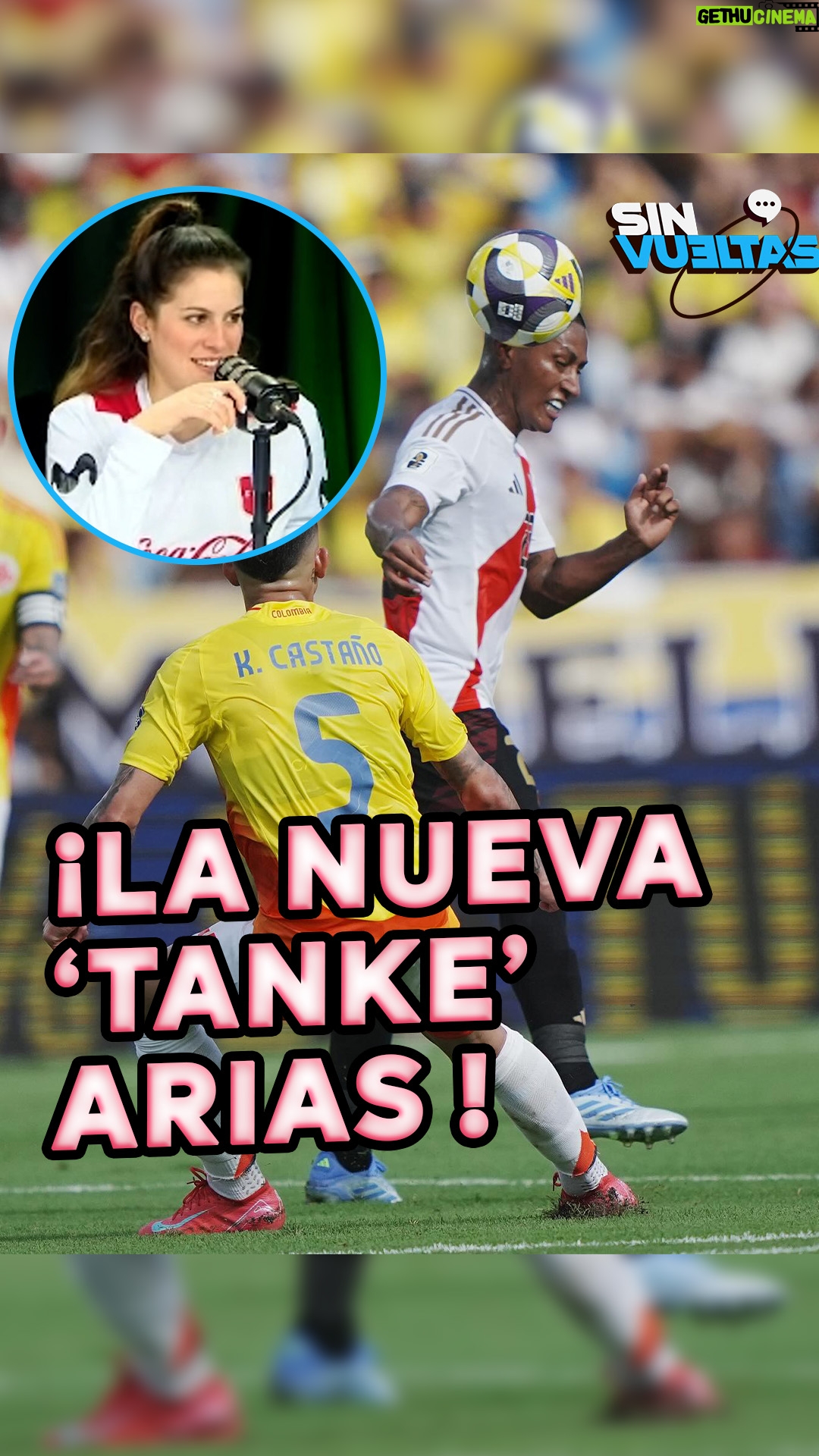 Alicia Mercado - 732 Likes - 🎙️⚽¿Le salió competencia a Jesús 'El Tanke' Arias? 
➡️Sintoniza #SinVueltas 📱lunes a viernes, 3:00 p.m. por el canal de Youtube de RPP 🗣️

#perú #colombia #partido #narraciónfutbol #vivo