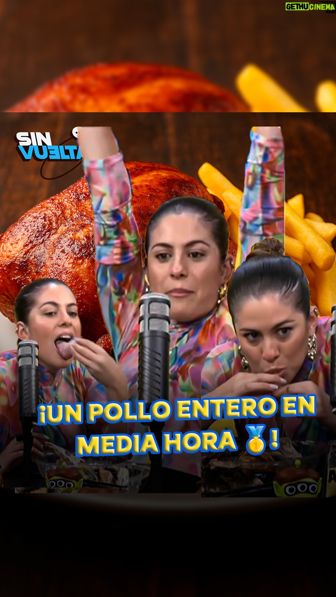 Alicia Mercado - 0.9K Likes - Alicia Mercado aseguró que su talento era comerse un pollo a la brasa entero. Ella dijo que lo haría y... ¡lo cumplió! 
No hay nada que detenga a nuestra 'comelona' favorita 🏆.

#SinVueltas 

Sintonízanos de lunes a viernes a las 3:00 p.m. en el canal de YouTube de RPP.
