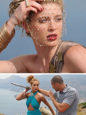 Allison Harvard Instagram - ALL STARS!✨ 

Cycle 17 took us to the island of Crete in Greece. Another gorgeous abroad location and this shoot was meant to depict ancient Olympic sports…⚡️

Just a couple of days before Reality Check: Inside America’s Next Top Model premiere’s on Netflix February 16th. ⚡️💣💥