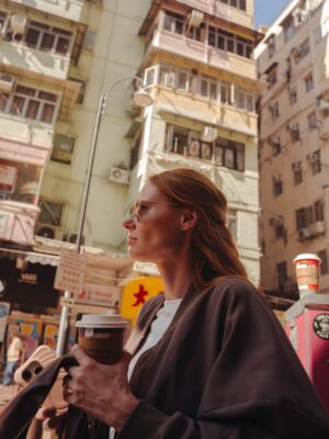 Alyssa Campanella Instagram - Switched my iced chocolates for tea lattes ❄️
#thefrankieshop #mongkok #mongkokstreet #hongkongstyle #hongkonggirl