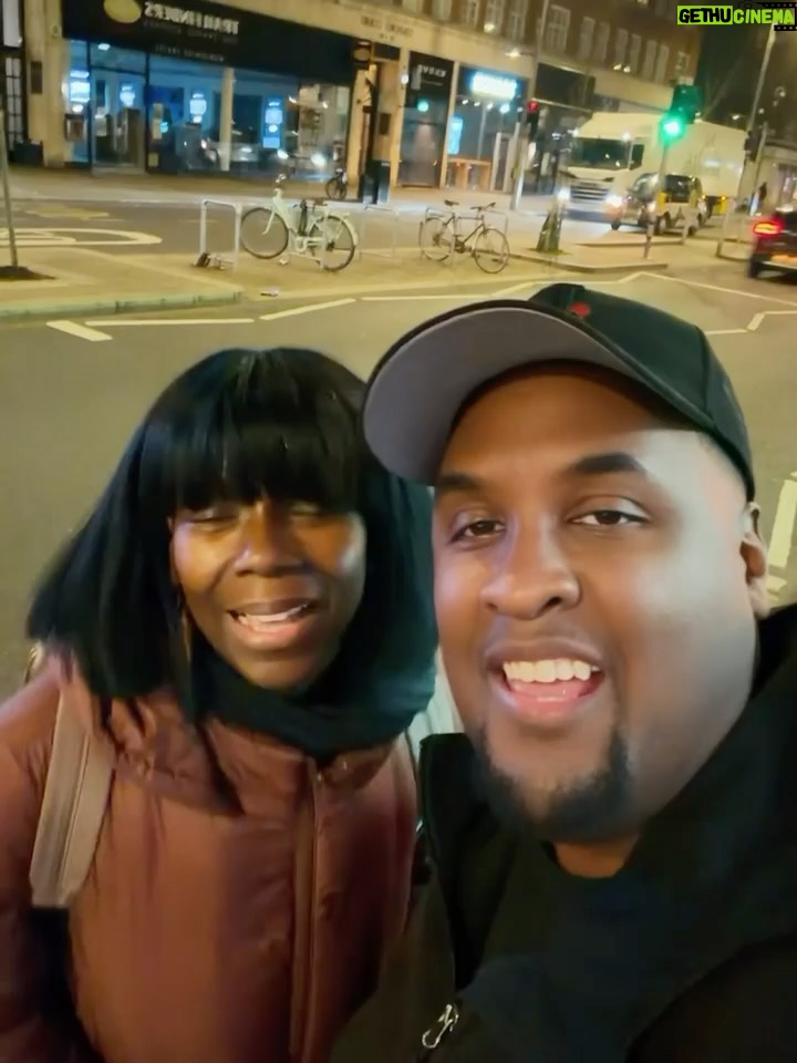 Ama K. Abebrese - 0.9K Likes - One thing I love about London, you are guaranteed to see a bus 😁. It's always a pleasure to catch up with director @kscottdirects

#london #itsalondonting