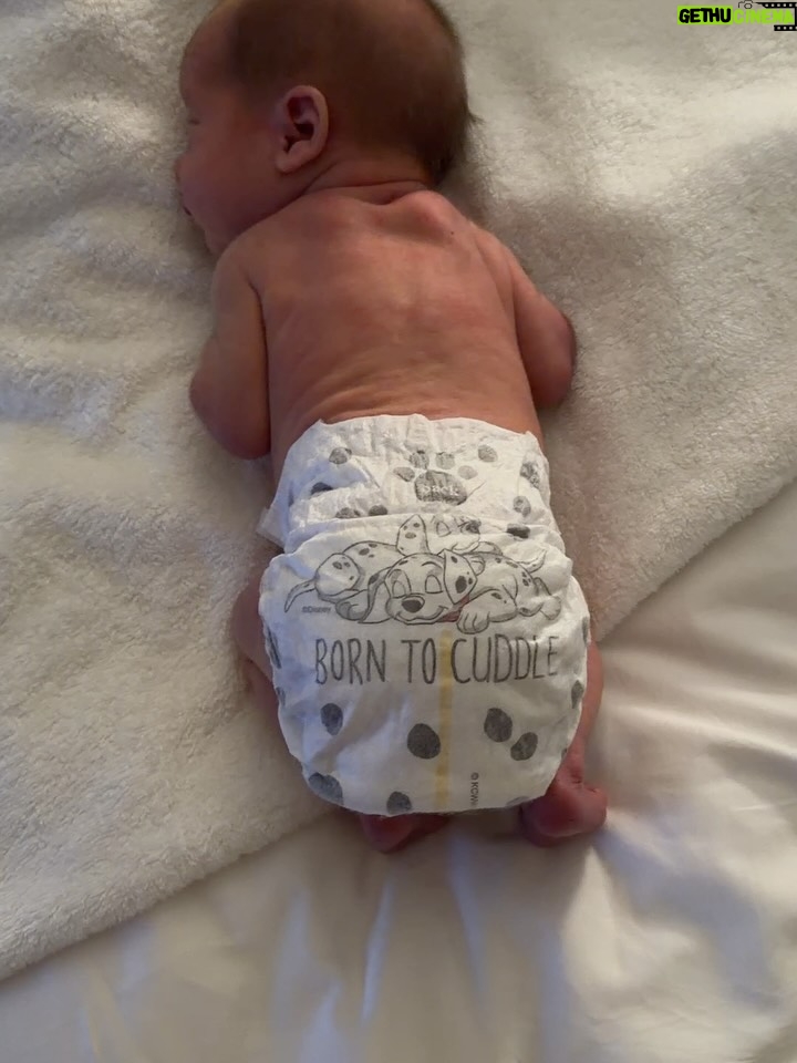 Amanda Cerny - 620.4K Likes - We are over the moon to officially introduce you to Klaus and Annabelle 🩷💙💐 - love always, Mama and Papa 🥰😍🎉