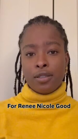 Amanda Gorman Instagram - “For Renee Nicole Good”
Killed by I.C.E. January 7th, 2026

by Amanda Gorman