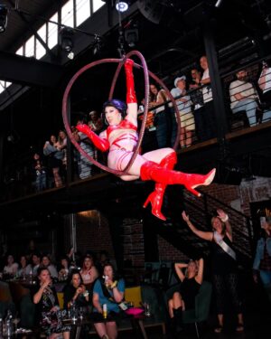 Amanda Tori Meating Instagram - FABRIKA - June 2025 ✨ You know the gig really is that girl when the stage is on a remote controlled rising platform and they got a big ass orb for twirling in the air !!

Sorry to this man lmao 🔪

📸1-4: @ajjordanphoto 
📸5-12: @joemaccreative