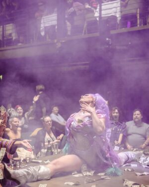 Amanda Tori Meating Instagram - FABRIKA - June 2025 ✨ You know the gig really is that girl when the stage is on a remote controlled rising platform and they got a big ass orb for twirling in the air !!

Sorry to this man lmao 🔪

📸1-4: @ajjordanphoto 
📸5-12: @joemaccreative