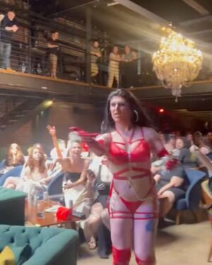 Amanda Tori Meating Instagram - FABRIKA - June 2025 ✨ You know the gig really is that girl when the stage is on a remote controlled rising platform and they got a big ass orb for twirling in the air !!

Sorry to this man lmao 🔪

📸1-4: @ajjordanphoto 
📸5-12: @joemaccreative