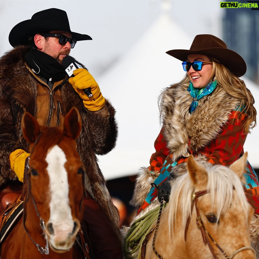 Amber Marshall - 27.7K Likes - 🐎 ⛷️Enjoyed the heck out of SkijorDue Calgary!!! 

It was great to hang out with some old friends and make some new ones. Come check out more fun today! 

📸 billiejphoto 
🎤 @filipemasetti 
🧥 @marshallscountrystore 

#Skijor #SkijorDue2026 #SkijorCanada #SkijorStyle #Calgary @SkijorCanada