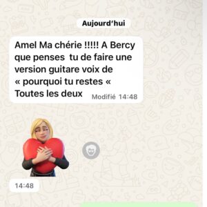 Amel Bent Instagram - DUMP janvier 2026 … en vrac , en rythme, en chœurs et le poing levé ( toujours)
Gueststars: mes enfants , les @enfoiresofficiel , ma frère , @thevoice_tf1 ❤️, @geraldineallouche 😍 , une 👑 mystère , @yseult dans les oreilles 🫶 🖤 j’crois que j’aime bien les dumps en fait 😎