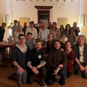 Amy Jo Johnson Instagram - A wonderful writers retreat with @rocabertiwriters meeting, learning, creating with some incredible people. Feeling inspired and happy. 😊