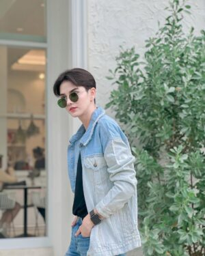 An Ji Instagram - mountain⛰️•foggy✨•me🤍