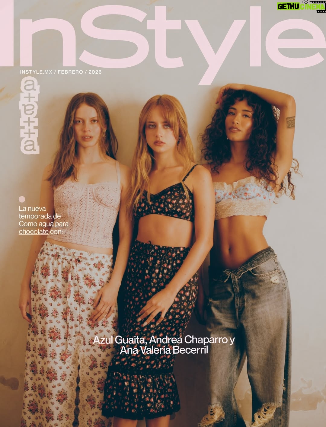 Ana Valeria Becerril - 38K Likes - Febrero llega con una portada llena de fuerza, complicidad y transformación ✨
Azul Guaita, Ana Valeria Becerril y Andrea Chaparro protagonizan nuestra nueva edición mientras regresan con la segunda temporada de ‘Como agua para chocolate’ a HBO Max. Tres mujeres que aman, resisten y evolucionan, dentro y fuera de la pantalla, y que nos recuerdan el poder de la amistad, el crecimiento y la importancia de crear comunidad.

Fotos @khristio
Stylist @deboratrrs
Makeup @gusbortolotti
Pelo @alejandroiniguezhair
Asistentes de moda @alanjmnz_
@imabandit_
Total looks @dolcegabbana 
Revelado: @fotohercules
Asistentes de foto: @ernestoayalae @jeancarlodg