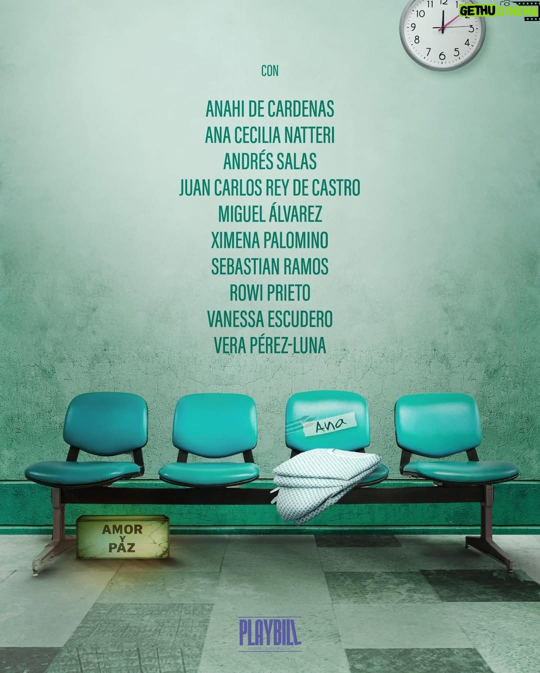 Anahí de Cardenas - 1.2K Likes - Ana no está loca.
O al menos eso dice ella.

Internada en el psiquiátrico Amor y Paz, se cruzará con personajes tan intensos como entrañables, que la acompañarán —o la empujarán— en este extraño tránsito entre diagnósticos y verdades a medias.

Con terapias delirantes, canciones explosivas y recuerdos que no terminan de encajar, Ana deberá enfrentar una pregunta incómoda: ¿está realmente enferma… o simplemente ve el mundo con demasiada claridad?

✨
Un musical original sobre identidad, verdad y esa lucha íntima por ser libre.

⸻

🎭 Elenco:
Anahí De Cárdenas @anahidec 
Ana Cecilia Nateri @anacecilianatteri 
Andrés Salas @andressalasl 
Juan Carlos Rey De Castro @juancarlosreydecastro 
Miguel Álvarez @miguealvarezram 
Ximena Palomino @ximenapalominof 
Sebastián Ramos @sebastian_ramosm 
Rowi Prieto @rowidenuevo 
Vanessa Escudero @vanessa_escudero 
Vera Pérez- Luna @veraperezluna 

⸻

🎼 Equipo Creativo:
Musical escrito por Anahi de Cardenas
Música y letra de Rowi Prieto
Dirección de Diego Gargurevich @dgargurevich 
Arreglos y producción musical de Marcial Rey Salpietro y Vinchenzo Rey Salpietro @marcialrey @vinchenzoficial 
Dirección Vocal: Rowi Prieto
Dirección Coreográfica: Fredi Ghoul @fredighoul 
Producción General: Pedro Iturria @pedroiturria y Anahi de Cardenas

Musical realizado por Playbill

⸻

🔥 Únicas 12 Funciones:
Del 20 agosto al 6 de setiembre
Jueves, viernes y sábados a las 8:00 p.m.
Domingos a las 7:00 p.m.

Entradas en Joinnus (link en nuestra bio)

📍 Teatro Municipal de Surco @teatromunicipaldesurco