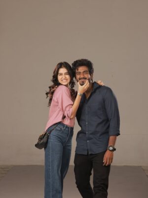 Anaswara Rajan Instagram - The invisible string ft. Sathya and Monisha :) 

#withlove wishes you a happy Valentine’s Day ✨❤️