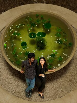 Anaswara Rajan Instagram - The invisible string ft. Sathya and Monisha :) 

#withlove wishes you a happy Valentine’s Day ✨❤️