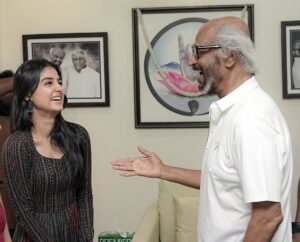 Anaswara Rajan Instagram - Priyamudan, thalaivar ❤️🤗
#withlove

The moment felt full when he asked, “Enge iruntha ivlo naal?”