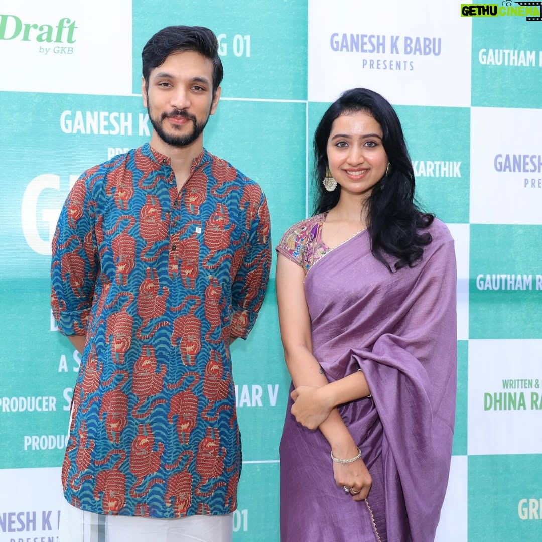 Anchana Nethrun - 15.7K Likes - @gauthamramkarthik ‘s 19th project directed by @dhinaraghavan.m begins! Music composed by our beloved @samcsmusic 
Stepped in as producer @draftbygkb 
Grand pooja kick-starts the journey. #GRK19

@selvaraghavan 
@sanjaysiskin @iam.anchana
@robbie.actor @peethambaramvasudevan @venkateshfilmdirector @actormaran @pratheep_kaliraja
@ramalingamtha @editor_deepak_official @yughabharathi @sowmya__bharathi @abisheksrinivas @gayathribalasubramanian21
@indumathy_manikandan 
@adithyakathir_official @bakkiyamshankar @prorekhaa  @ctcupdates