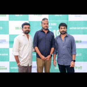 Anchana Nethrun Instagram - @gauthamramkarthik ‘s 19th project directed by @dhinaraghavan.m begins! Music composed by our beloved @samcsmusic 
Stepped in as producer @draftbygkb 
Grand pooja kick-starts the journey. #GRK19

@selvaraghavan 
@sanjaysiskin @iam.anchana
@robbie.actor @peethambaramvasudevan @venkateshfilmdirector @actormaran @pratheep_kaliraja
@ramalingamtha @editor_deepak_official @yughabharathi @sowmya__bharathi @abisheksrinivas @gayathribalasubramanian21
@indumathy_manikandan 
@adithyakathir_official @bakkiyamshankar @prorekhaa  @ctcupdates