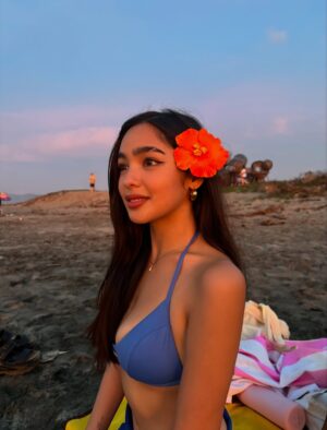 Andrea Brillantes Instagram - last dump post for my brunette hair before we forget about her <3