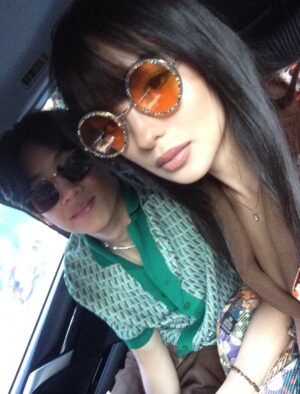 Andrea Brillantes Instagram - last dump post for my brunette hair before we forget about her <3
