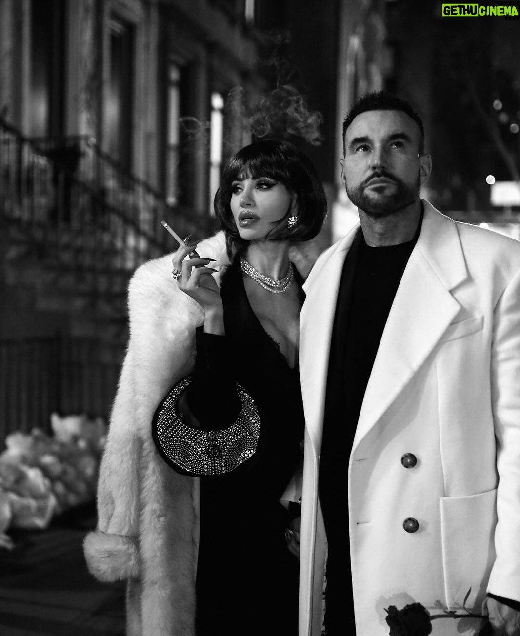 Andreea Sasu - 4.5K Likes - New York around us, the world rushing by… and us, pausing in the same moment. The most beautiful love is the one that needs no explanation. ❤️I love you ❤️📸 @badstef