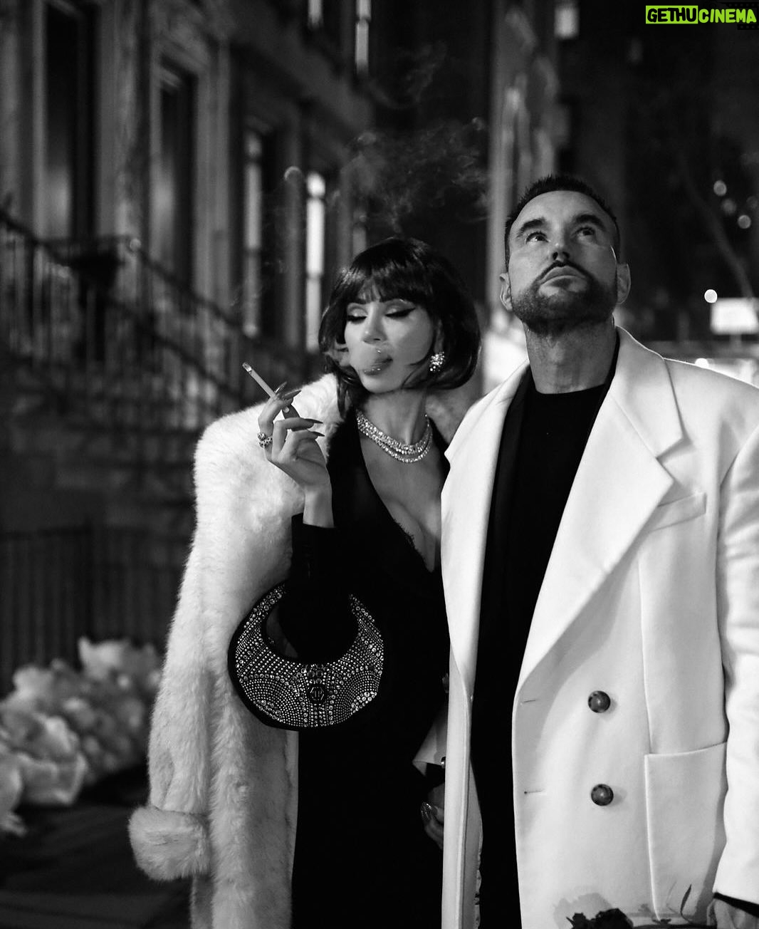 Andreea Sasu - 4.5K Likes - New York around us, the world rushing by… and us, pausing in the same moment. The most beautiful love is the one that needs no explanation. ❤️I love you ❤️📸 @badstef