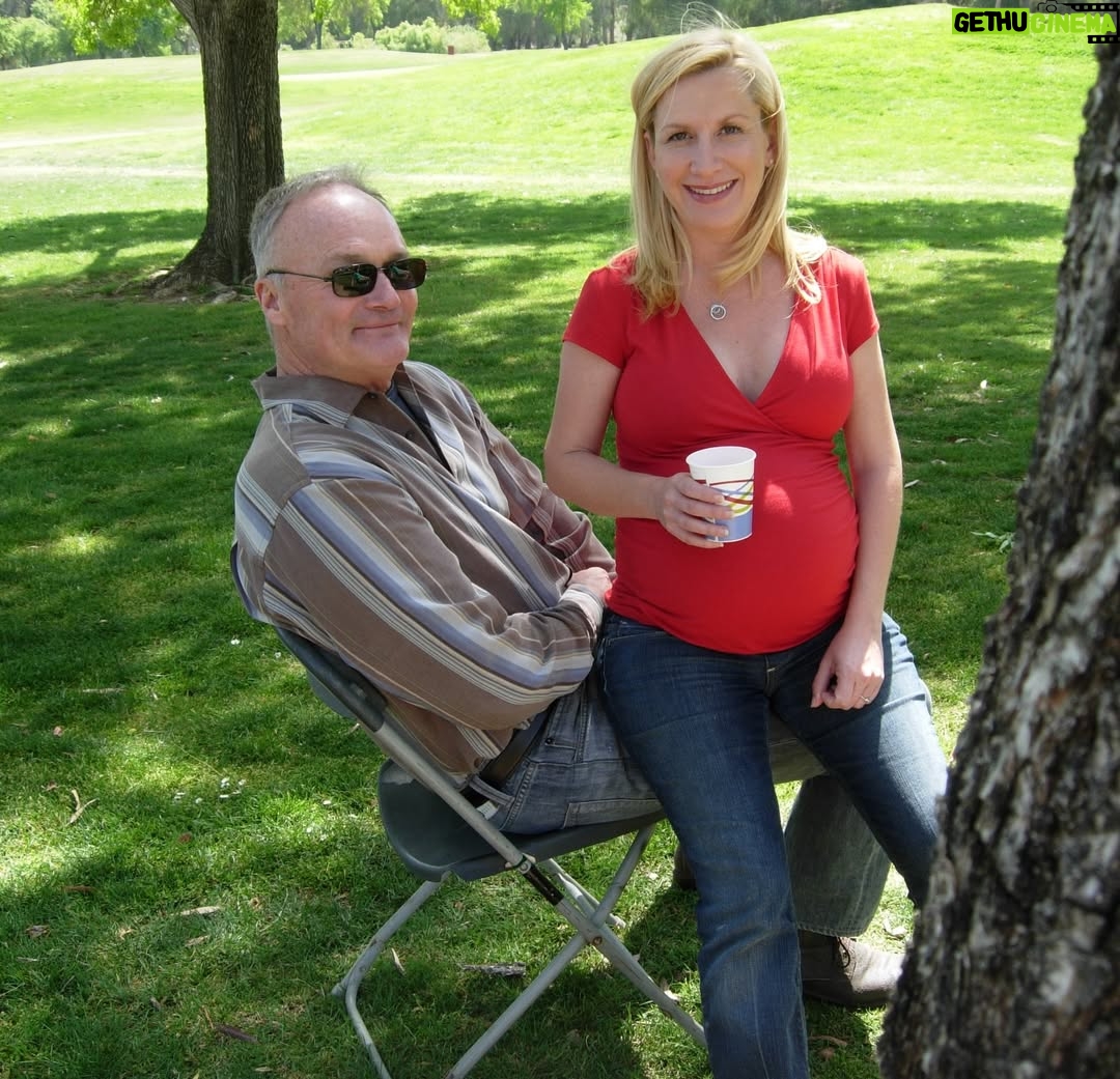 Angela Kinsey - 71.7K Likes - As discussed on today’s 2nd Drink of Job Fair on @officeladiespod … 

I wish I still had the song that Ed & Creed sang for me and my baby girl. They improvised the sweetest melody. I think it exists in some old NBC archives of “Adventures with Angela” but I’m so thankful to have these pictures from that day. 

Our Office Family memories are so special to me! ❤️ 

Love ya @creedbratton & @edhelms !