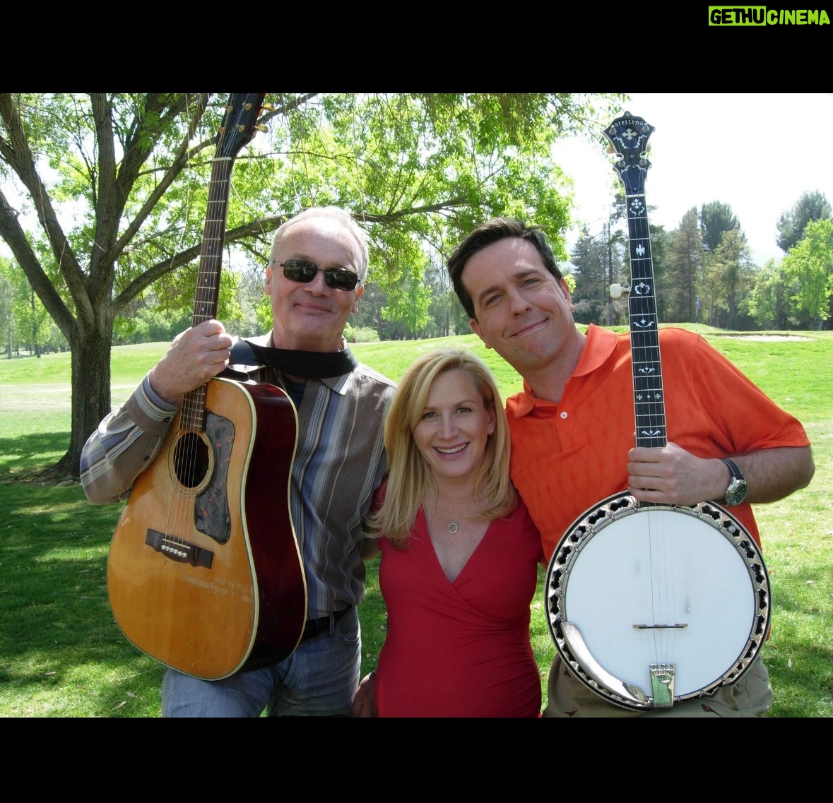 Angela Kinsey - 71.7K Likes - As discussed on today’s 2nd Drink of Job Fair on @officeladiespod … 

I wish I still had the song that Ed & Creed sang for me and my baby girl. They improvised the sweetest melody. I think it exists in some old NBC archives of “Adventures with Angela” but I’m so thankful to have these pictures from that day. 

Our Office Family memories are so special to me! ❤️ 

Love ya @creedbratton & @edhelms !