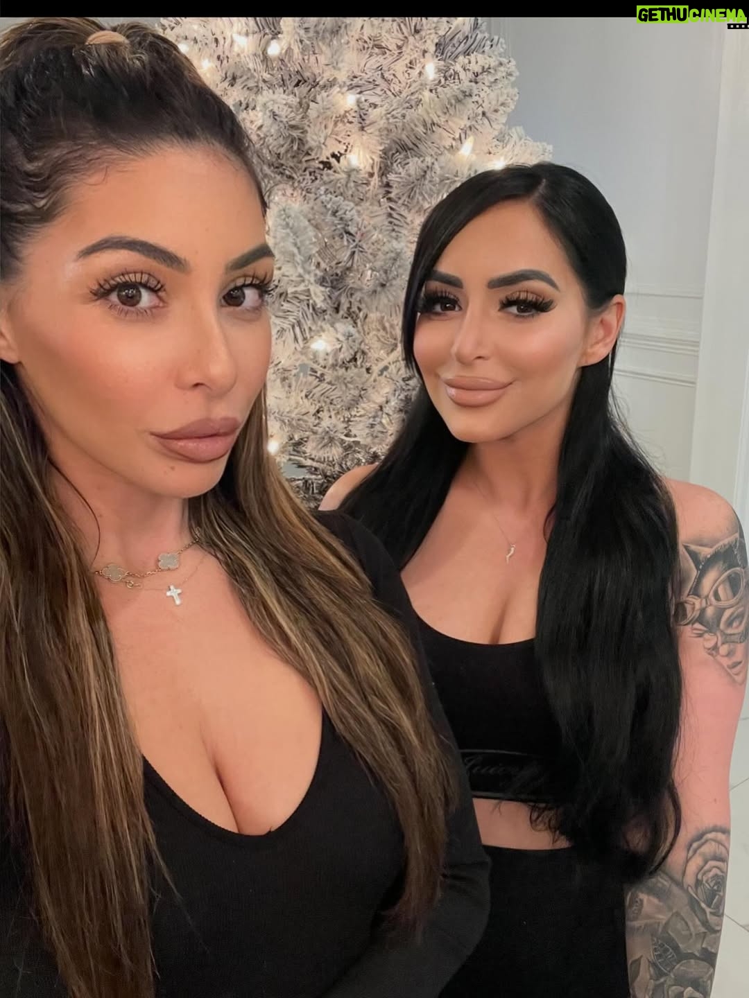 Angelina Pivarnick - 35K Likes - Isn’t my sister a beauty ?? I am so extremely grateful that she came into my life even if it was later in life. Now we can make amazing memories with her and her boys my cute nephews. All I ever wanted was a sister like this!! Thank you god for my sister. 🙏🫶🏼❤️