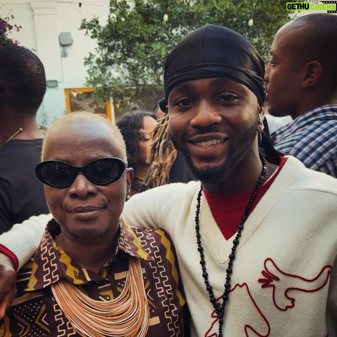Angélique Kidjo - 32K Likes - 💃🏿😎Last week end in Los Angeles with @omah_lay 😎💃🏿 🙏🏾thank you @youtubeafrica for all those great encounters !🙏🏾