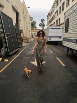 Angie Harmon Instagram - Our precious Daisy crossed the rainbow bridge & we are heartbroken… but we know Ollie was there to greet her. 

The littlest feet make the biggest footprints on our hearts. 

🌈🕊️🐶🐾
