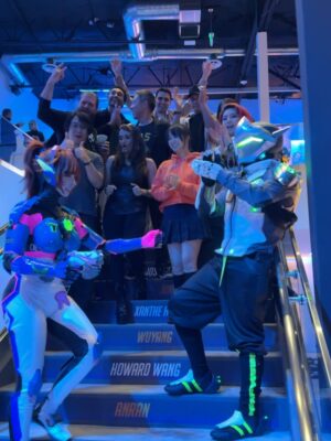 Anjali Bhimani Instagram - The world could always use more heroes…and here they are! Had such a blast celebrating the new season of @playoverwatch with some of the OG and some of our new fam! So proud to be a part of this game that encourages us all to see how we want the world to be and fight through even when times are dark. Here’s to the incredible devs who have worked tirelessly to make the game better and better as the years go on and innovate to keep our players engaged, entertained, and inspired.