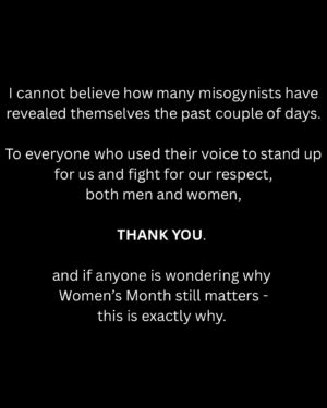 Anne Curtis Instagram - Women’s Month isn’t just a celebration… it’s a reminder of how far we still have to go.