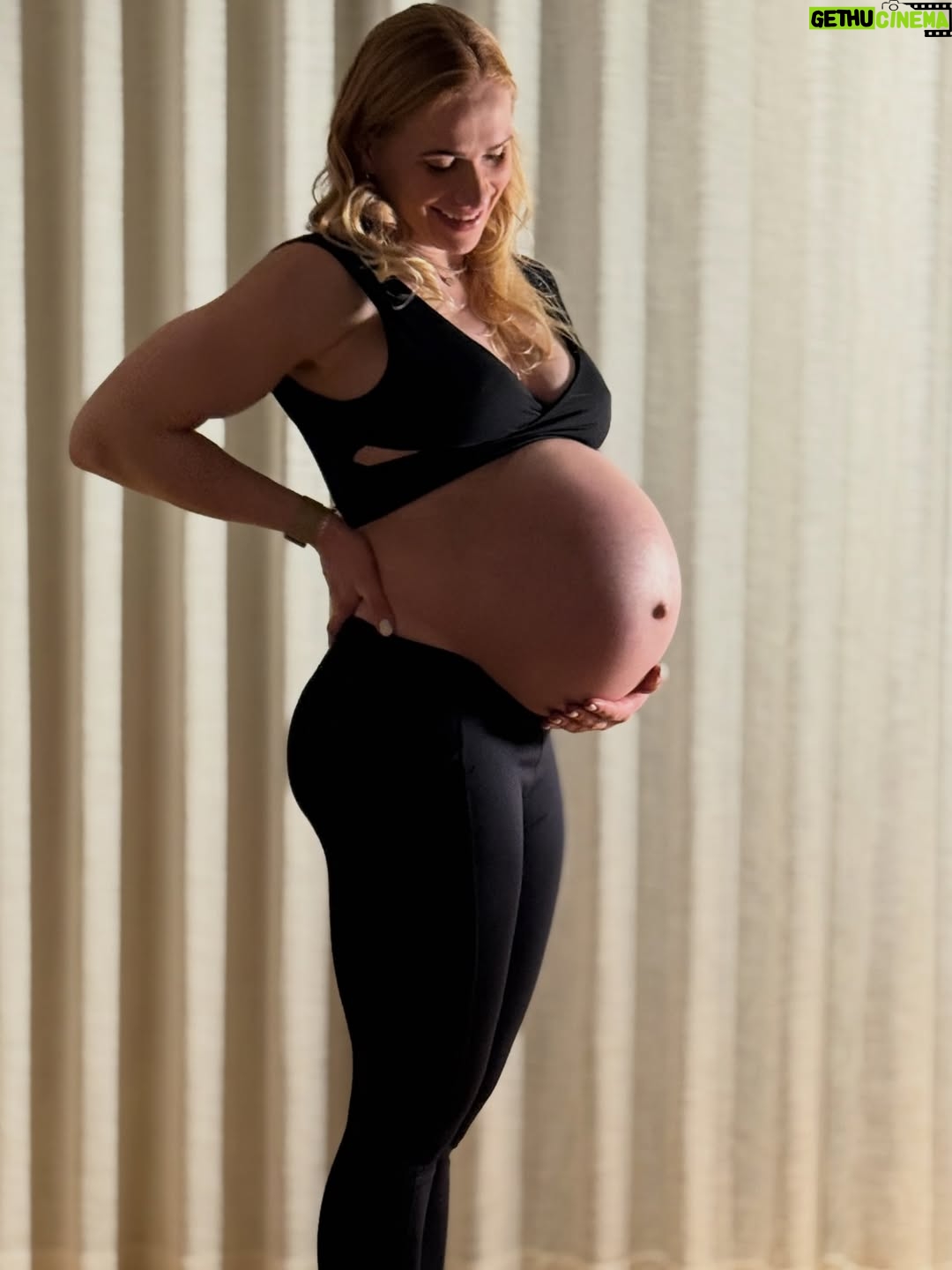 Anníe Mist Þórisdóttir - 16.5K Likes - Less then a week ❤️ 

Normally I feel independent, strong and capable - this is the most fatigued I have felt in any of my pregnancy’s….

I am strong and fit and haven’t felt like this before, heartburn, fatigue, cramps, contractions and HEAVY to even just walk around for too long…. It’s h ard dancing with my kids in the evenings and I can’t throw them around…. 🥺

This is the final week - it’s ok 🫶 my little one just needs me to slow it all down a little more and I have to listen

I am emotional, grateful, excited

#love #pregnant #momof3kids #strong