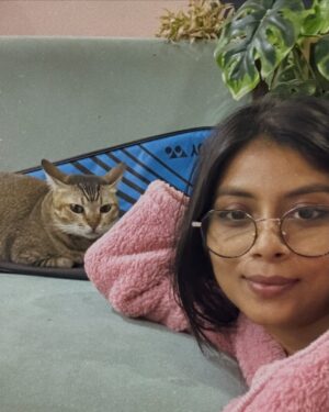 Antara Naina Roy Majumder Instagram - 👀 সরস্বতী বানান ঠিক আছে তো?