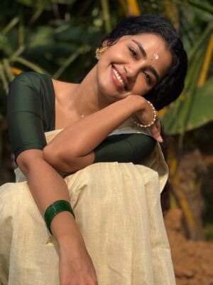 Anupama Parameswaran Instagram - Thank you all for the wishes and blessings on my birthday ♥️ I’m overwhelmed (in the best way possible 🥹). 
Thank you.. for making the day truly special.. and one I will never forget.