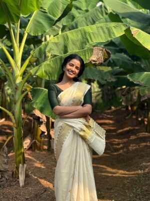 Anupama Parameswaran Instagram - Thank you all for the wishes and blessings on my birthday ♥️ I’m overwhelmed (in the best way possible 🥹). 
Thank you.. for making the day truly special.. and one I will never forget.