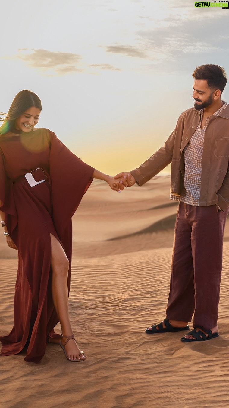 Anushka Sharma - 8 Million Likes - Sun, sand… and a little surprise!

Join us as we explore Dubai’s quiet deserts, beaches and wander through colourful streets (dance moves included!). From chole bhature to skyline views, every moment in Dubai is full of surprises; big or small, but always unforgettable. Ready to see what the city has in store for you?

#Ad #VisitDubai