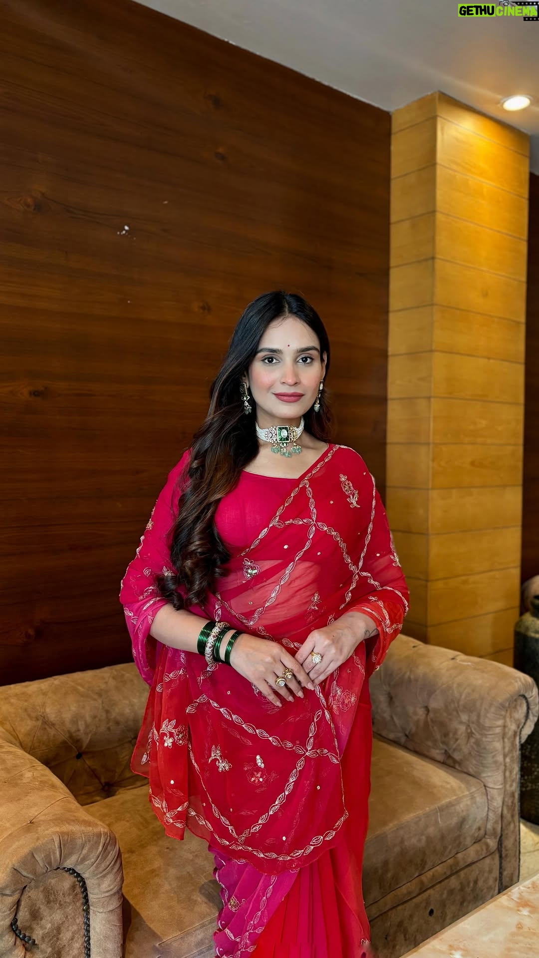 Apoorva Sharma - 1.5K Likes - Ready, set, shop! I’ve curated my Top Gangaur Picks and now they’re upto 50% off only at @indinoorjewellery Co-created by @shanayakapoor02 ❤️✨ 

[Indinoor, Shanaya Kapoor, Jewellery, Sale, Explore]