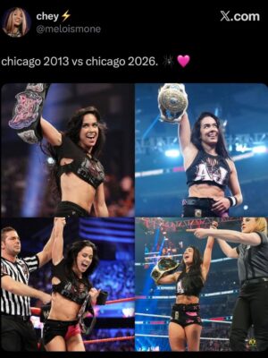 April Jeanette Mendez Instagram - It takes a village to raise an Intercontinental Champion.