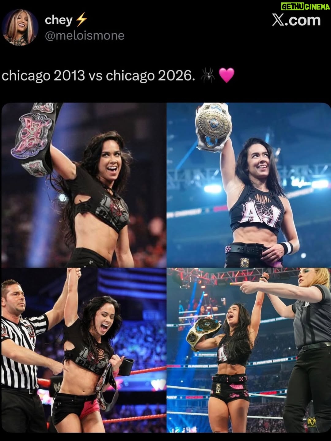 April Jeanette Mendez - 152.4K Likes - It takes a village to raise an Intercontinental Champion.