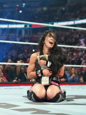 April Jeanette Mendez Instagram - It takes a village to raise an Intercontinental Champion.