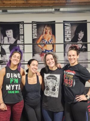 April Jeanette Mendez Instagram - It takes a village to raise an Intercontinental Champion.