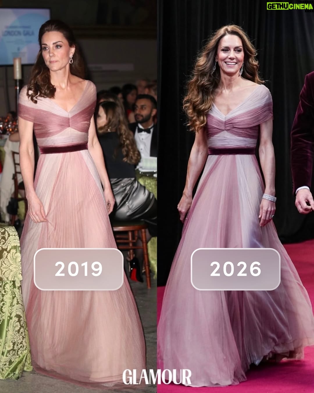 Arianna Huffington - 3.4K Likes - I will repeat: I love repeats! 

And love women in the spotlight who repeat on big occasions, like Kate Middleton who wore this dress in 2019 and again at the 2026 BAFTAs (and slide to the end to see an amazing outfit she’s worn at least four times!). 

When you own something you love, wear it again and again. It saves time, money, and mindshare and is good for the environment!