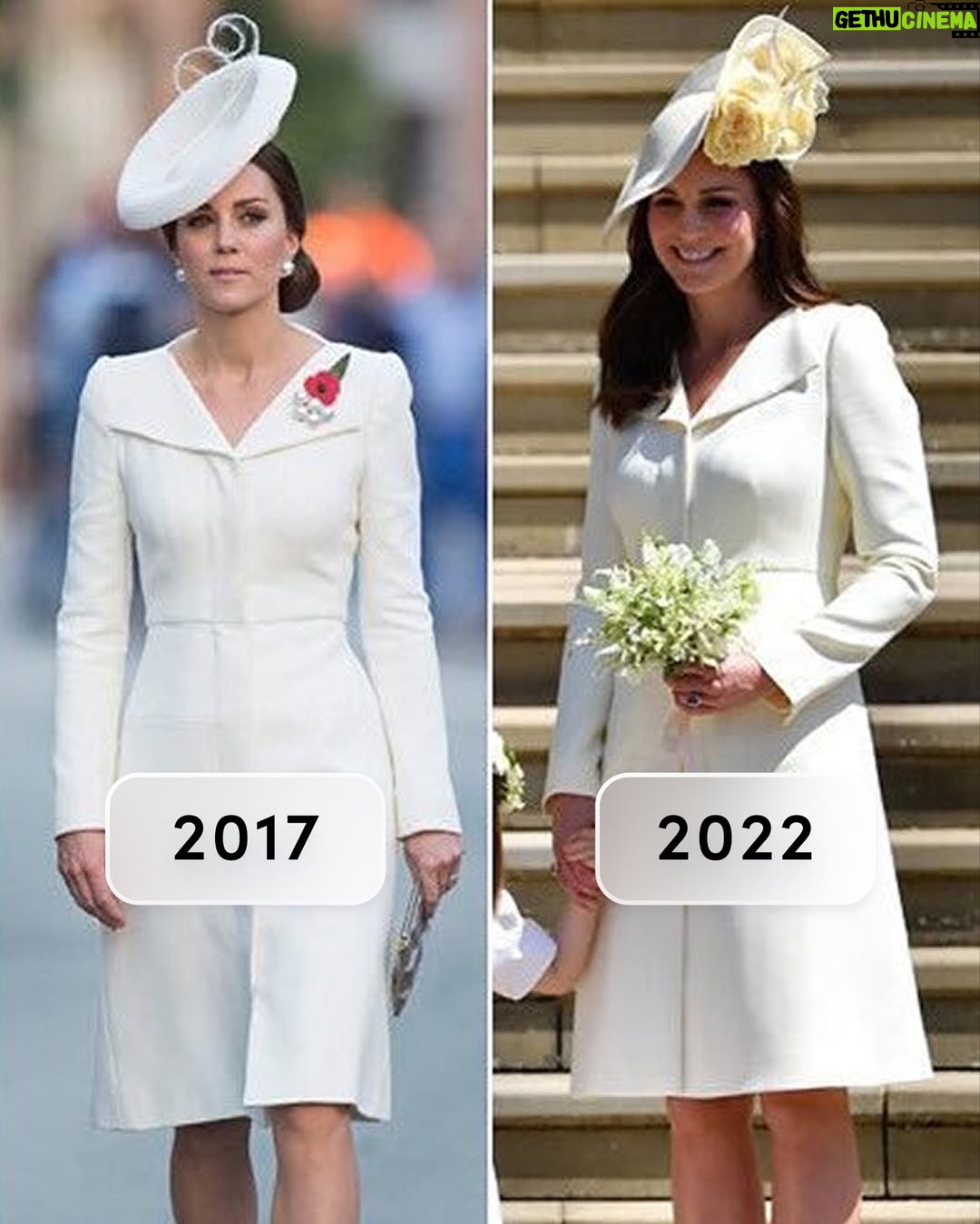 Arianna Huffington - 3.4K Likes - I will repeat: I love repeats! 

And love women in the spotlight who repeat on big occasions, like Kate Middleton who wore this dress in 2019 and again at the 2026 BAFTAs (and slide to the end to see an amazing outfit she’s worn at least four times!). 

When you own something you love, wear it again and again. It saves time, money, and mindshare and is good for the environment!