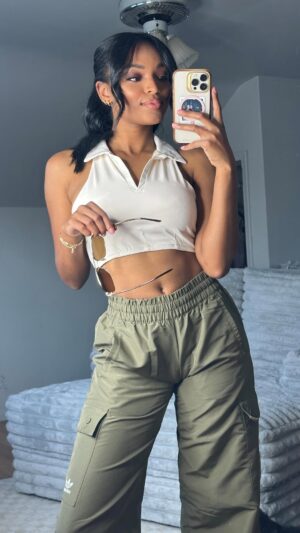 Asya Branch Instagram - How I style one of my fave pair of @adidas pants ✨