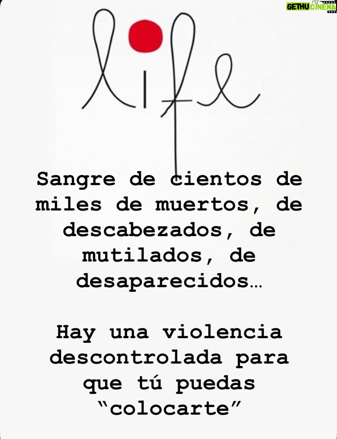 Atala Sarmiento - 7.1K Likes - Si te drogas eres parte de la cadena de violencia…aunque te incomode leerlo 🤷🏼‍♀️